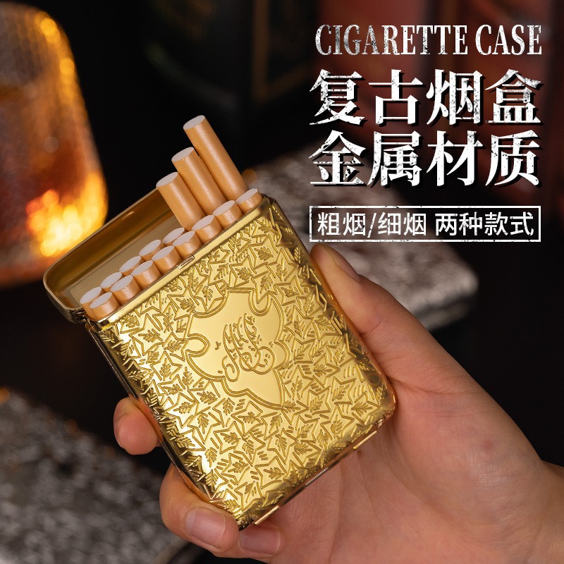 Men Accessories Usa - Novo Estojo de Cigarros de Metal
