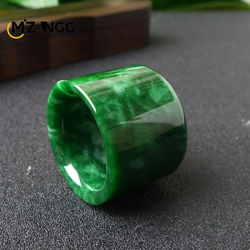 Anel de jade jadeíta natural p - Men Accessories For Wedding avaliação e preço