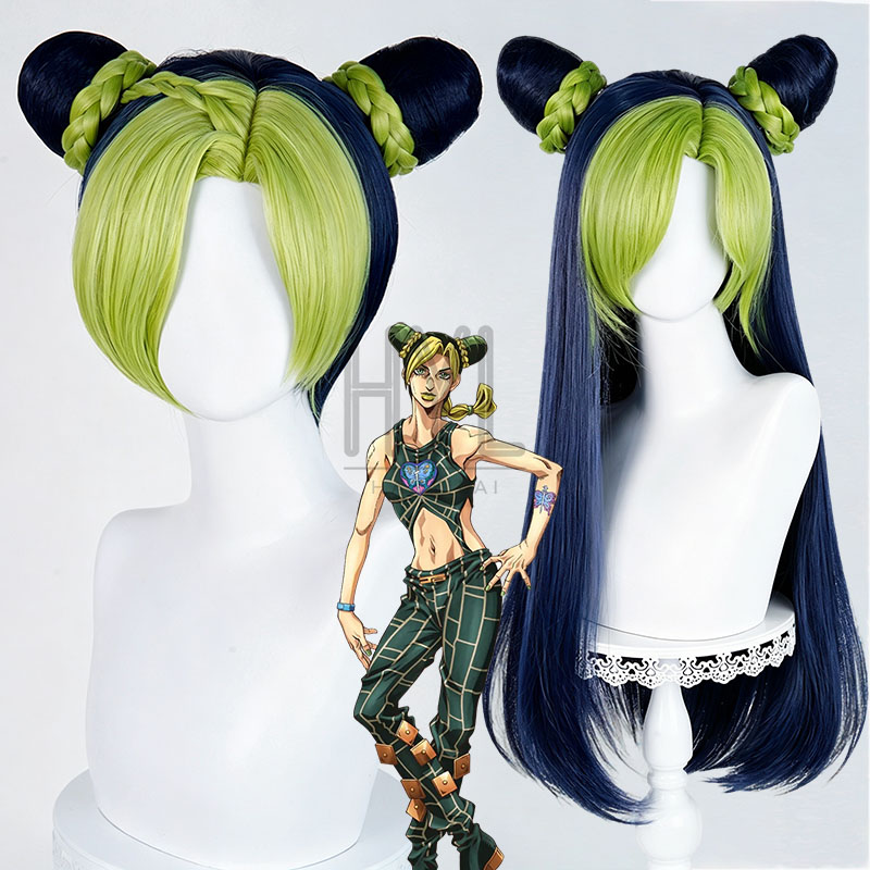 Peruca de Cosplay Anime JOJO J - Men'S Yellow Accessories avaliação e preço