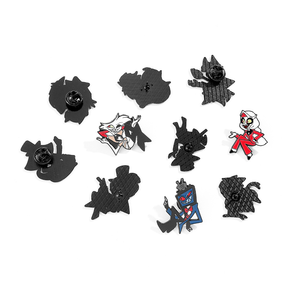 Broches de Esmalte Hazbin Hote - Lapel Pin Enamel avaliação e preço