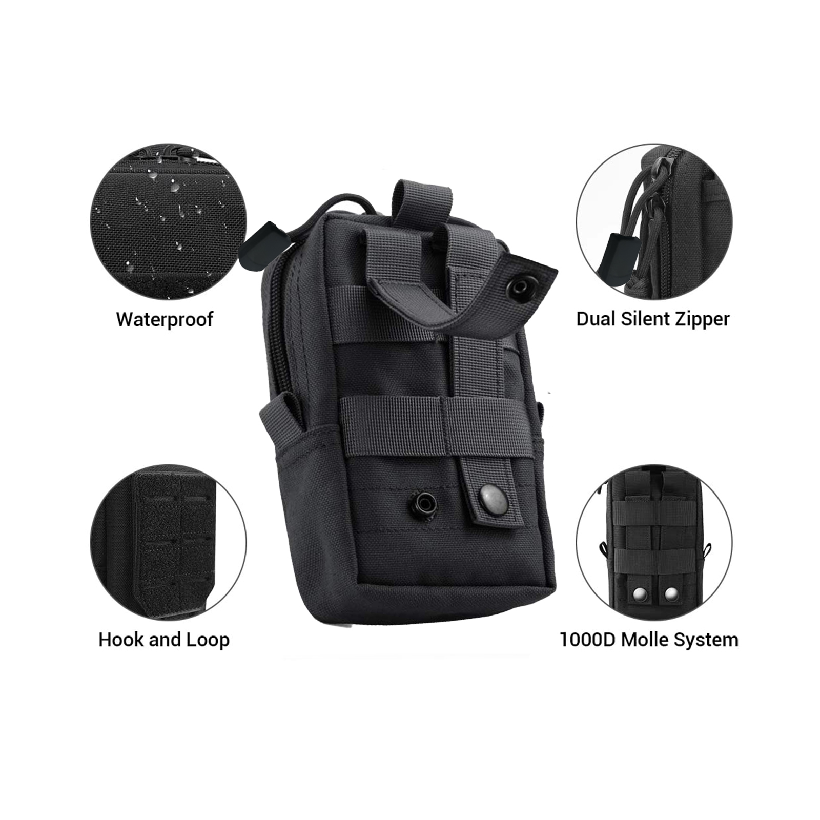 Molle tático bolsa cintura sac - Men Accessories Bag avaliação e preço