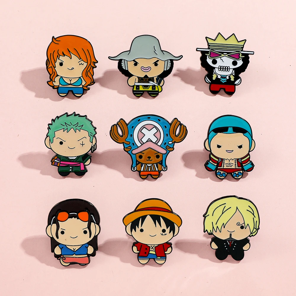 9 Peças Broche Criativo de Des - Lapel Pin Enamel avaliação e preço