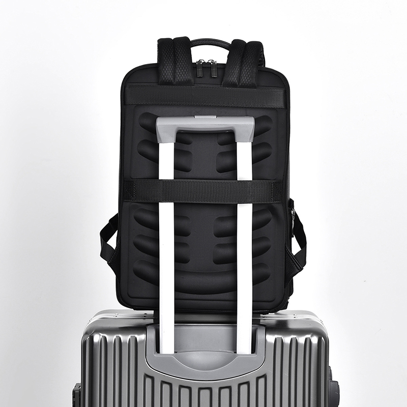 Mochila de couro PU para homen - Men Accessories Bag avaliação e preço