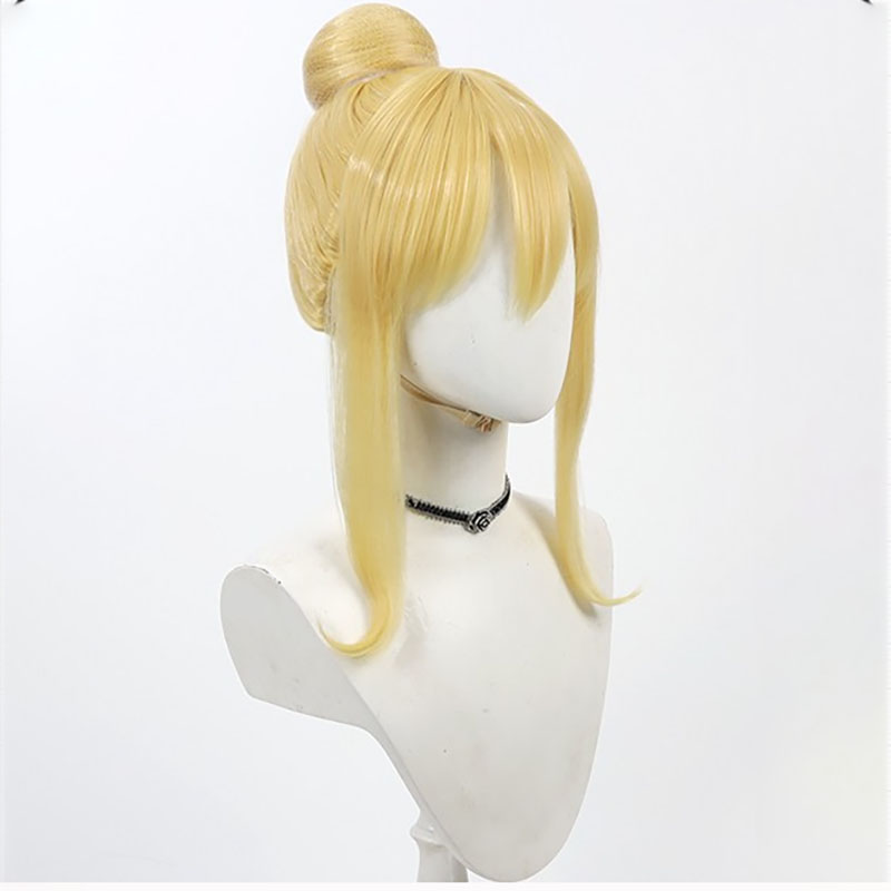 Peruca cosplay anime lucy hear - Men'S Yellow Accessories avaliação e preço