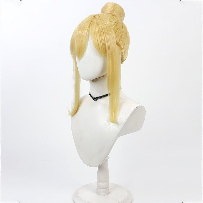Peruca cosplay anime lucy hear - Men'S Yellow Accessories avaliação e preço
