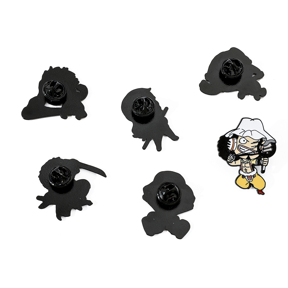 6 Peças Broche de Desenho Anim - Lapel Pin Enamel avaliação e preço
