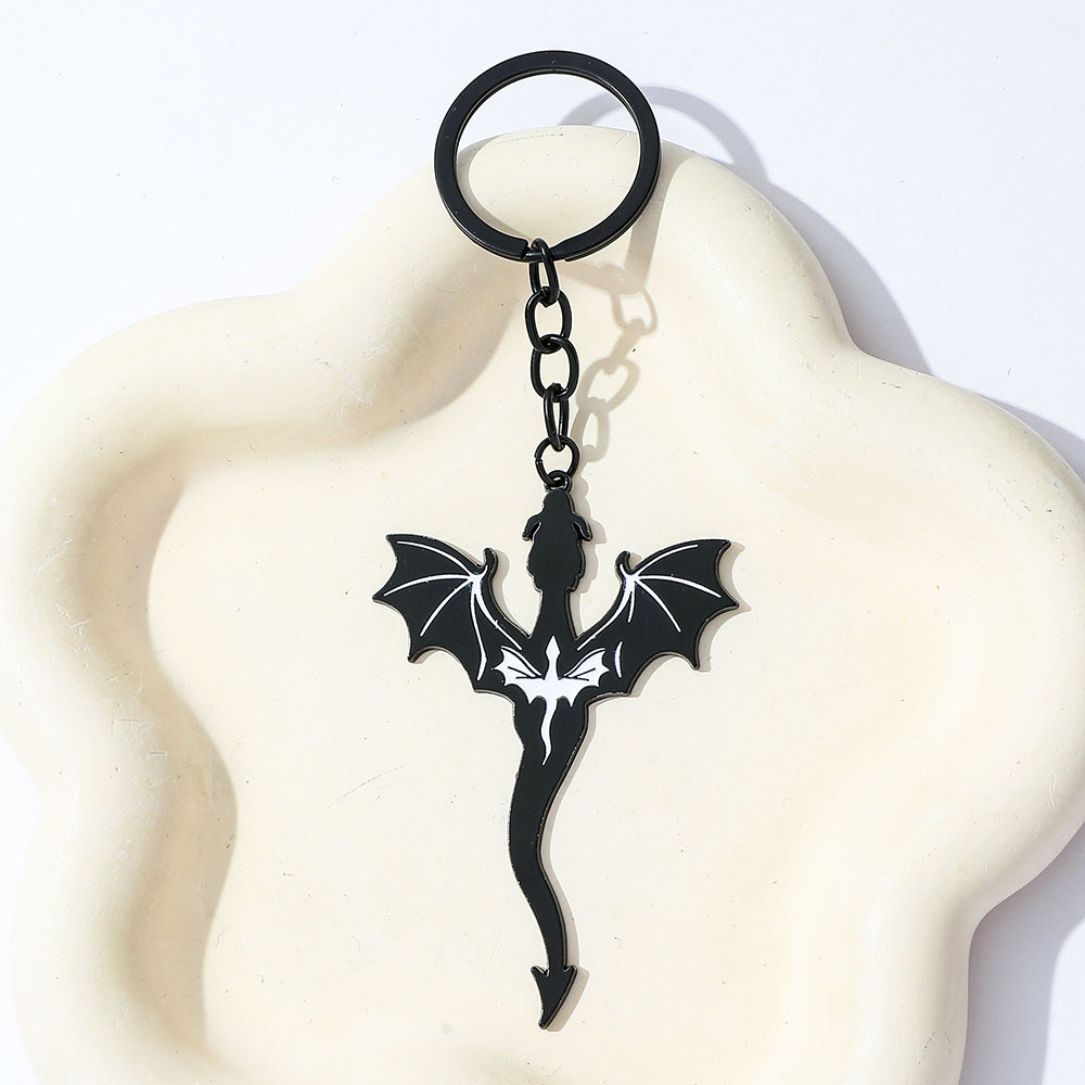 Chaveiro de Dragão Preto Fourt - Men'S Accessories And Jewelry avaliação e preço