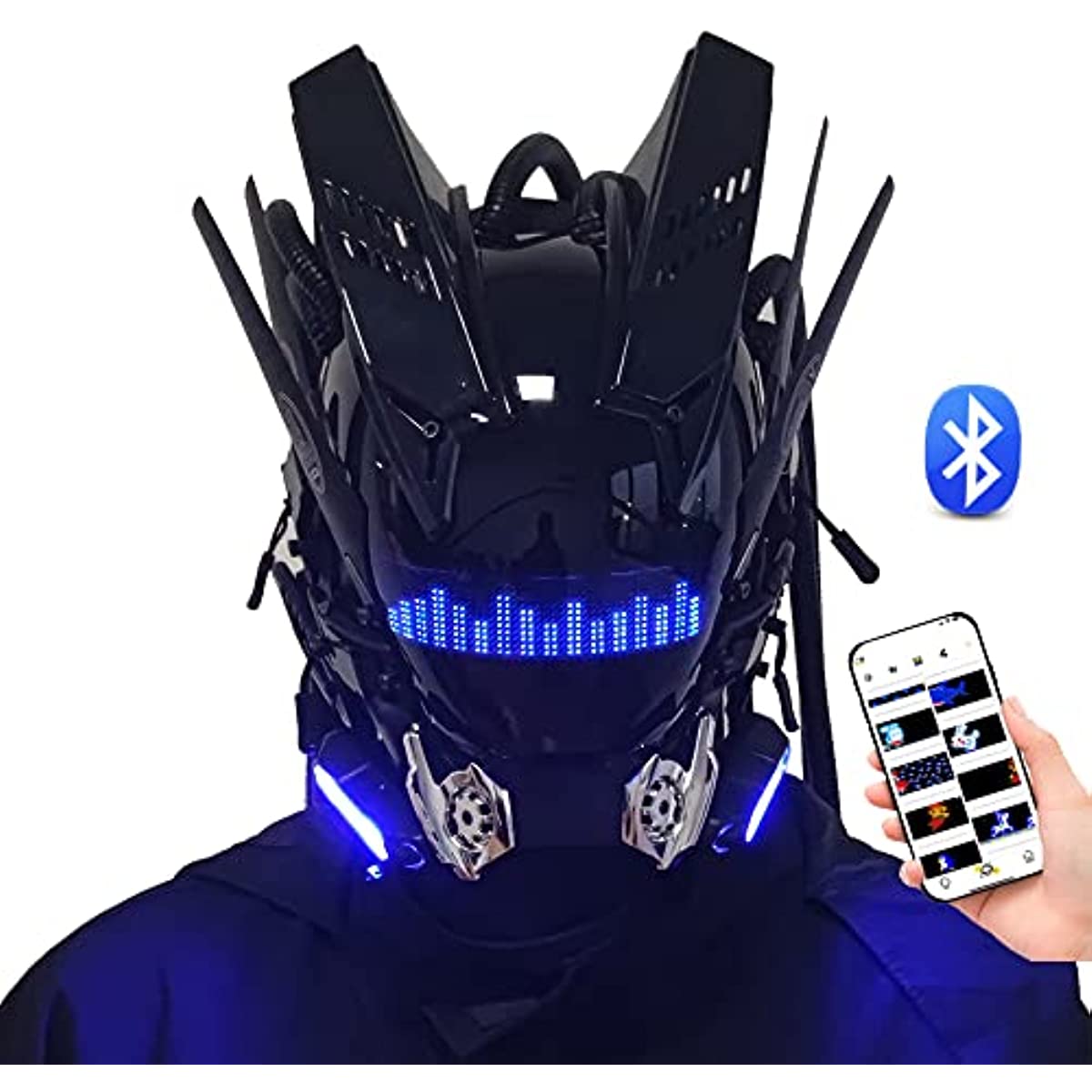 Cyberpunk Cosplay fantasia com - Men Accessories App avaliação e preço