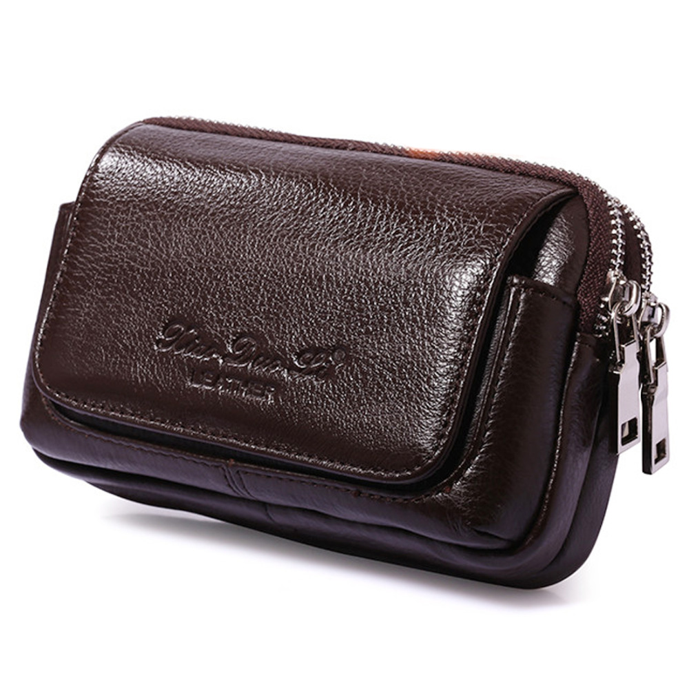 Homens de couro genuíno cintur - Men Accessories Bag avaliação e preço