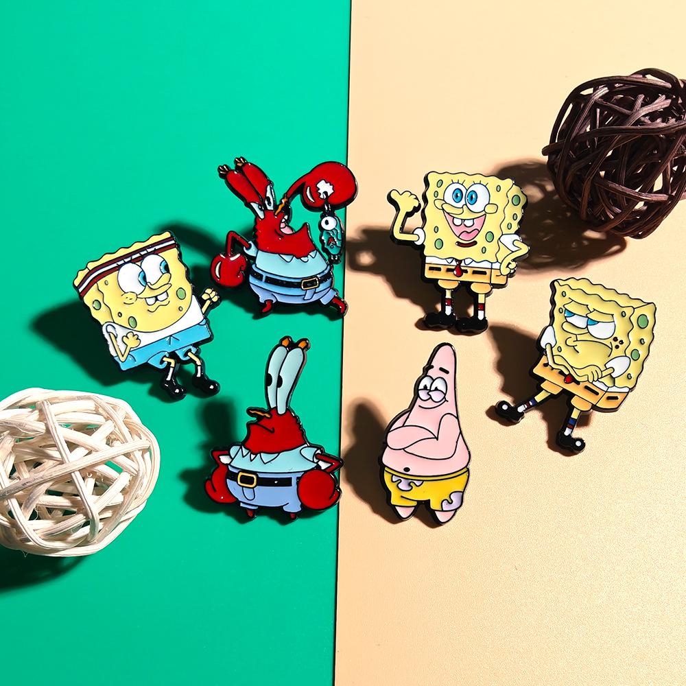 Conjunto de 6 Broches do Bob E - Lapel Pin Enamel avaliação e preço