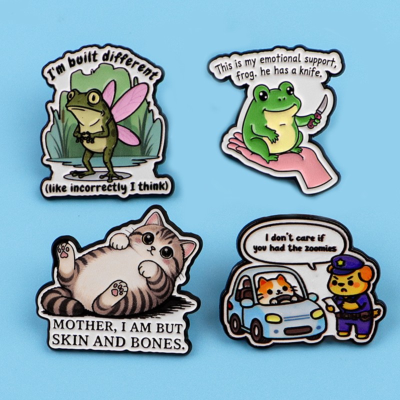 Pin de Esmalte com Personagens - Lapel Pin Enamel avaliação e preço