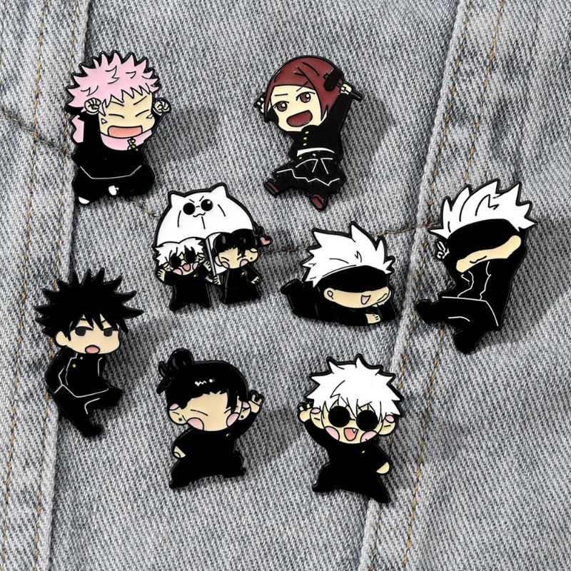 Conjunto de 8 Pins de Esmalte  - Lapel Pin Enamel avaliação e preço