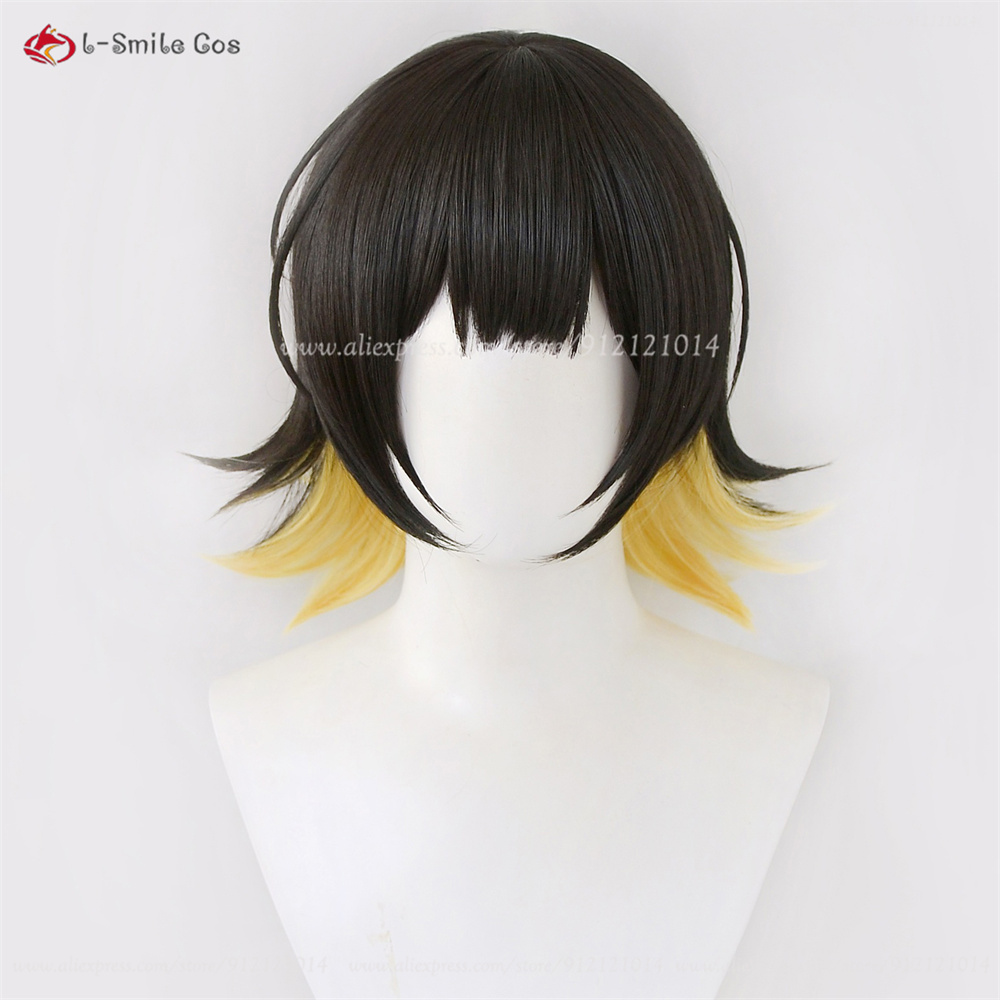 Peruca de Cosplay Bachira Megu - Men'S Yellow Accessories avaliação e preço
