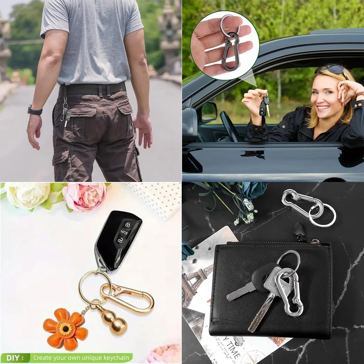Chaveiros de liga metálica com - Men Accessories Bag avaliação e preço